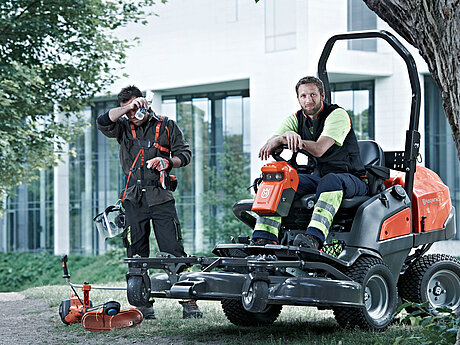 Husqvarna zeigt in N&uuml;rnberg sein innovatives Sortiment f&uuml;r den Garten- und Landschaftsbau