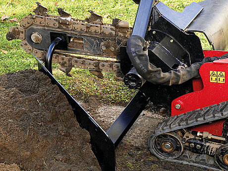 Handgef&uuml;hrte TRX-Grabenfr&auml;sen von Toro in drei Gr&ouml;&szlig;en