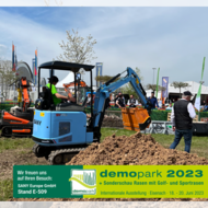 Lösungen für den GaLaBau auf der demopark-Messe