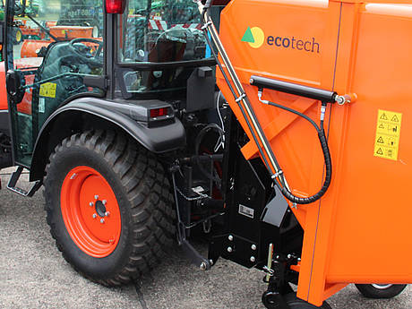 Der neue Profi von Eco Technologies: Gras- und Laubsauger GS1S