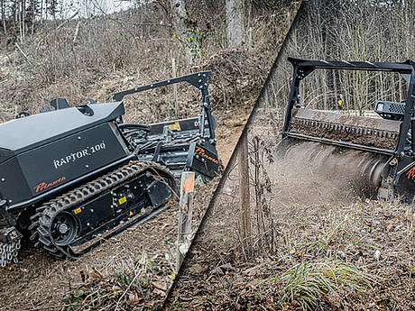 RAPTOR 100: kompakter Kraftprotz auf Raupenlaufwerk