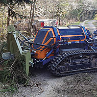 Funkraupe IRUS TWIN jetzt f&uuml;r die Arbeiten im Forst optimiert