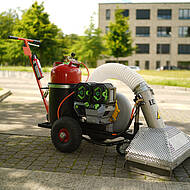 Zacho 625 EGO mit neuem Akkusystem auf der GaLaBau