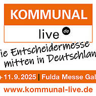 KOMMUNAL live.de – Fachmesse für Entscheider aus Kommunen und Betrieben