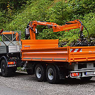 Unimogkrananh&auml;nger U12 &ndash; Allrounder ist vielen Aufgaben gewachsen