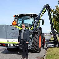 Agritechnica-Silbermedaille f&uuml;r neue GreenTec-Auslegerm&auml;her-Baureihe Scorpion 