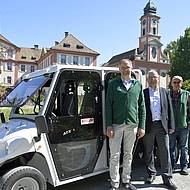 Insel Mainau f&auml;hrt ALKE von POWERTEC E-Mobility