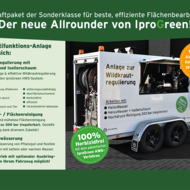 B&uuml;hne frei f&uuml;r den neuen IproGreen-Allrounder