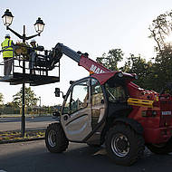 MT 625 HA: Platzsparendes Schichten in große Höhen