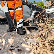 Leises Säubern großer Flächen – neues Akku-Blasgerät BGA 86 von STIHL