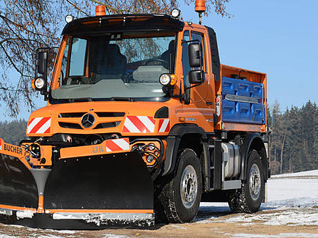 Hocheffiziente Winterdienst-Technik von Bucher Municipal