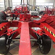 Anh&auml;nger-Arbeitsb&uuml;hnen von DENKA&bull;LIFT begeistern Rothlehner-Kunden