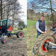 Schreitbagger-Fahrer Roland Kertscher: &bdquo;RotoTop macht alle Ger&auml;te drehbar&ldquo;