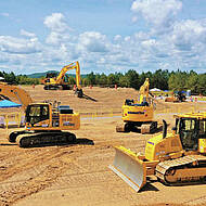 Deutscher Schnellwechsler-Hersteller st&ouml;&szlig;t bei Komatsu-Demo-Days in USA auf hohes Interesse