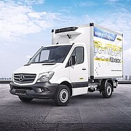 Auf der NUFAM hat HUMBAUR gleich zwei Flexible Kofferaufbau-L&ouml;sungen im Gep&auml;ck