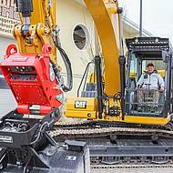 Variolock von Lehnhoff wird Teil der Nachhaltigkeitsstrategie bei Baggerbetrieb Giegerich