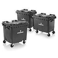 1.100-Liter-Gro&szlig;m&uuml;llbeh&auml;lter mit Deckel-in-Deckel-L&ouml;sung