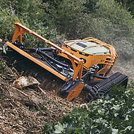 Neue MDB-Funkraupe f&uuml;r extreme Forsteins&auml;tze 