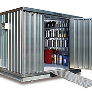 Betriebskosten minimieren bei der Lagerung von Gefahrstoffen im Bauhof