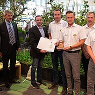 GaLaBau-Innovationsmedaille f&uuml;r Stavermann mit dem Zacho UKB 655 