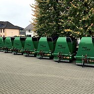 Sieben Parkland M&auml;hcontainer ab sofort in K&ouml;ln im Einsatz