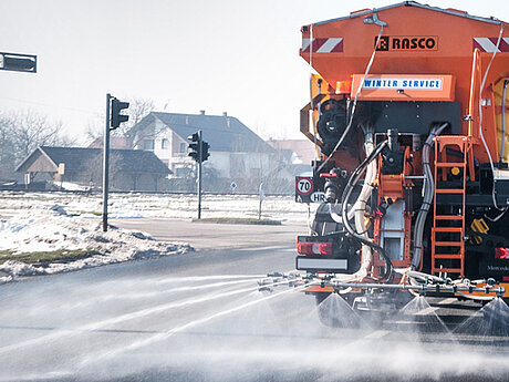 Effiziente Sole-Ausbringung mit RASCO Streuer