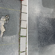 MPRS f&uuml;r nachhaltige Asphaltstra&szlig;en-Reparatur