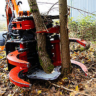 Schnellere Fällgreifer mit Speed Cut