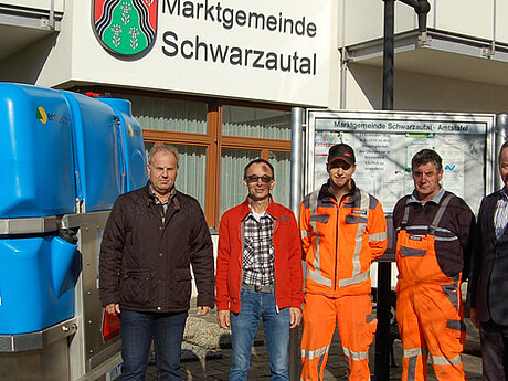 Marktgemeinde Schwarzautal setzt im Winterdienst auf Sole und spart bares Geld 