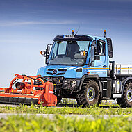 Ein U 218 zum Jubil&auml;um: seit 30 Jahren mit Unimog erfolgreich im Einsatz