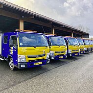 Gemeinde Houten erh&auml;lt zw&ouml;lf FUSO Canter f&uuml;r den Kommunalbetrieb