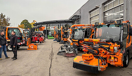 Kommunaltechnik-Hausmesse stößt bei Profis auf hohes Interesse