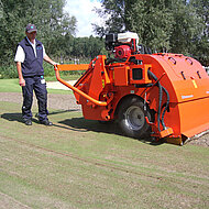 Sport- und Golfrasen profitieren vom Core Recycling 