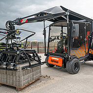 Neue Pflasterverlegemaschine mit Kubota-Motor