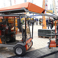 Die leistungsst&auml;rkste Pflasterverlegemaschine