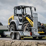 Kramer: &bdquo;Smart Ballast&ldquo;-Radlader 5050 auf Messen im Einsatz