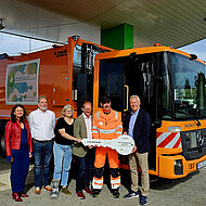 Neues Abfallsammelfahrzeug f&uuml;r die Stadt Neum&uuml;nster 