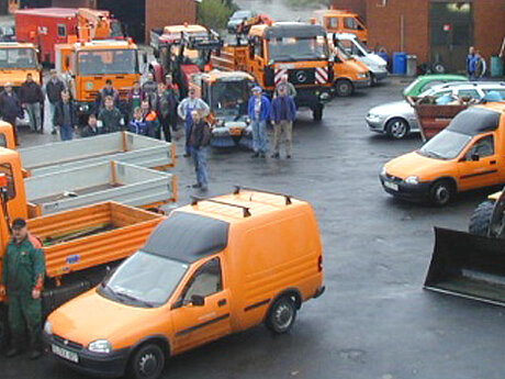 Bauhof Lingen: Mit heißem Wasser gegen das Wildkraut