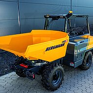 Bergmann mit Produktneuheiten on Tour &ndash; batteriebetriebener Dumper M804e sowie Funkraupe M201 f&uuml;r Kommunen