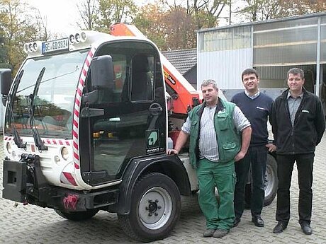 AUSA M300H erfolgreich im kommunalen Einsatz