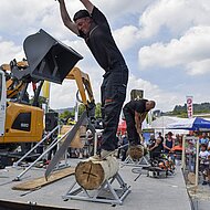 Im Zeichen von Mensch und Maschine: Forstmesse Luzern 2019 