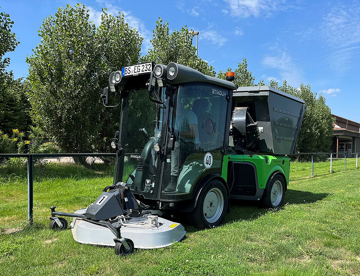 Neue Gras- und Laubaufnahme für den City Ranger 3070