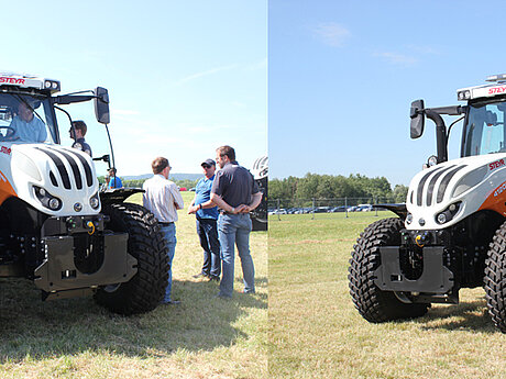 STEYR Expert CVT: Deutschland-Premiere auf der demopark &ndash; Stufenlostechnik f&uuml;r die Kompaktklasse
