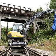 Mecalac ist pr&auml;sent auf der InnoTrans-Messe in Berlin