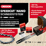 SpeedCut Nano: neues Schneidsystem f&uuml;r kompakte und leichte Motors&auml;gen