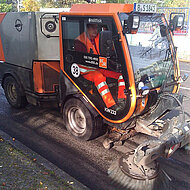 Nilfisk-Egholm zaubert Glanz auf Berliner Stra&szlig;en