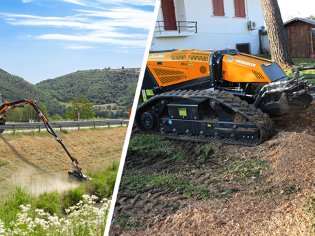 Italienische Kommunaltechnik vom Feinsten auf GaLaBau zu sehen
