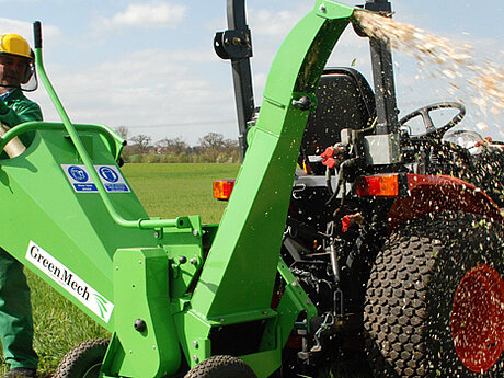 H&auml;ckselpower ohne eigenen Motor