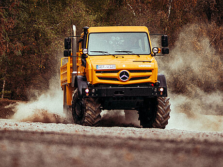 Faszination Unimog: Jean Pierre Kraemer und Matthias Malmedie unterwegs mit dem Allesk&ouml;nner 