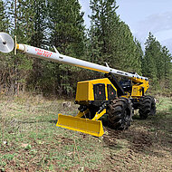 Effiziente Trassenpflege mit dem Jarraff-Baumtrimmer